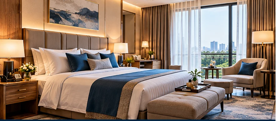 Hotel room supplies and hospitality essentials