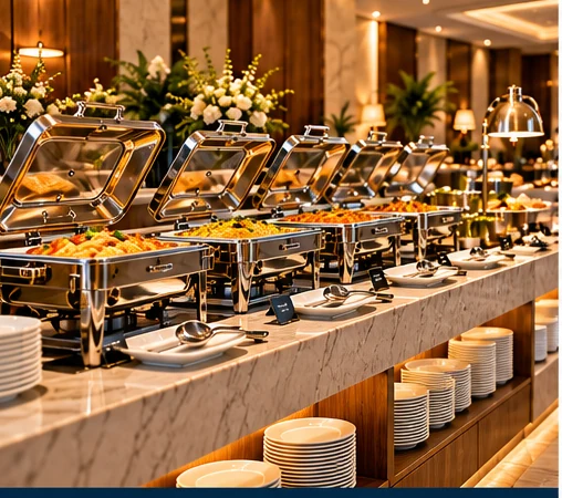 Buffet setup